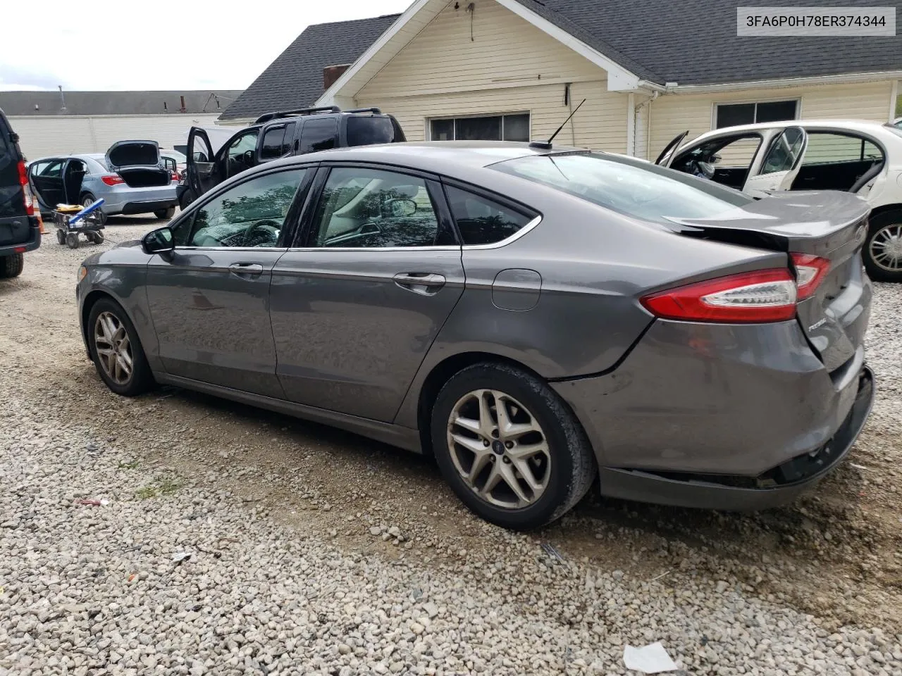 3FA6P0H78ER374344 2014 Ford Fusion Se