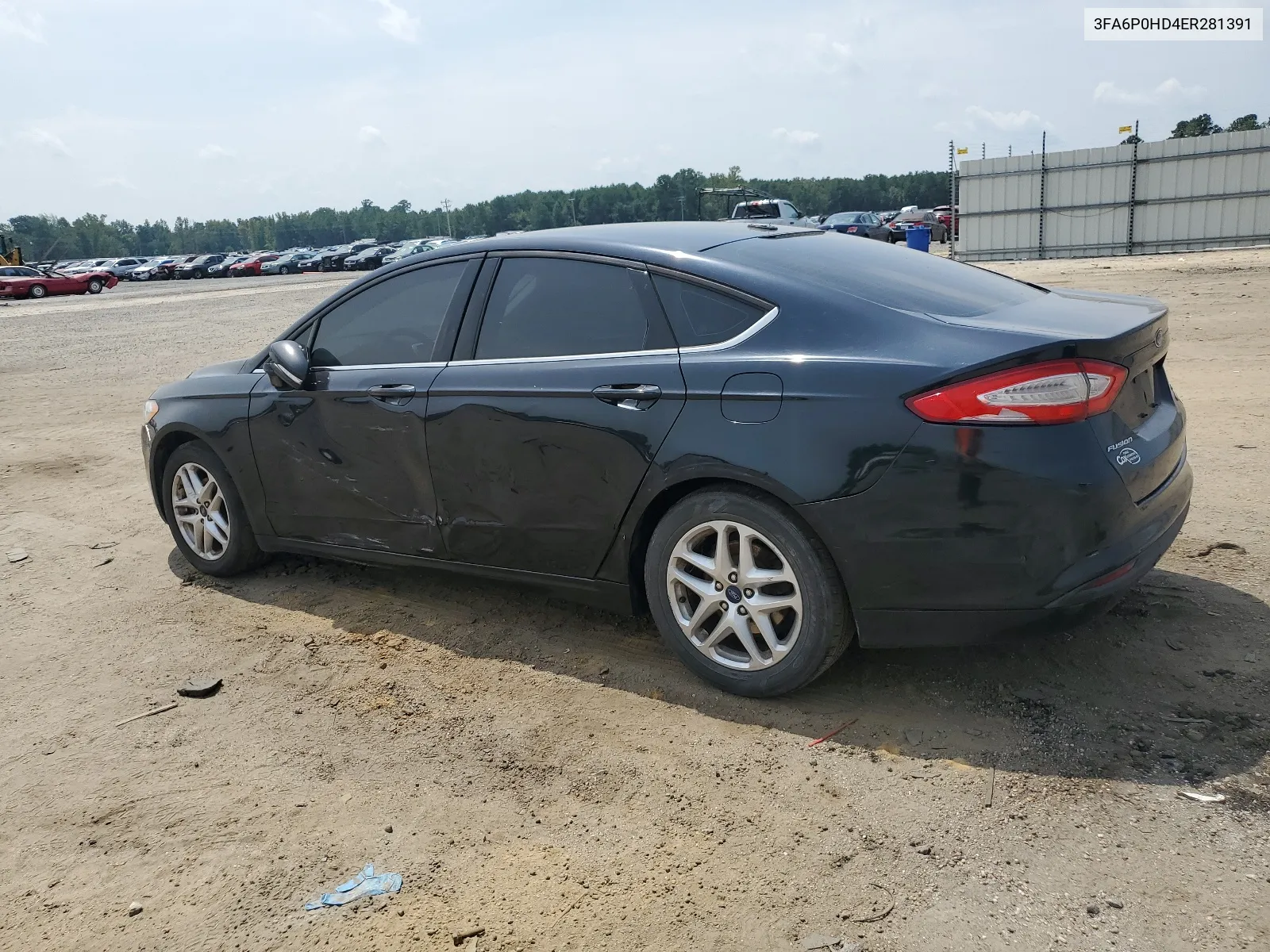 3FA6P0HD4ER281391 2014 Ford Fusion Se