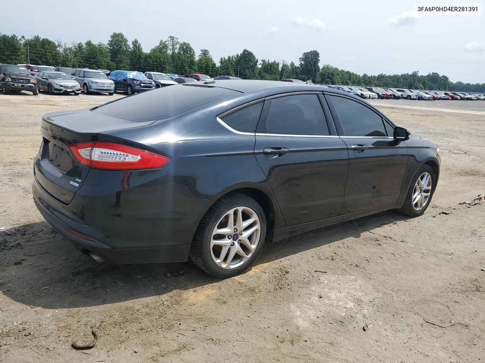 2014 Ford Fusion Se VIN: 3FA6P0HD4ER281391 Lot: 65930264