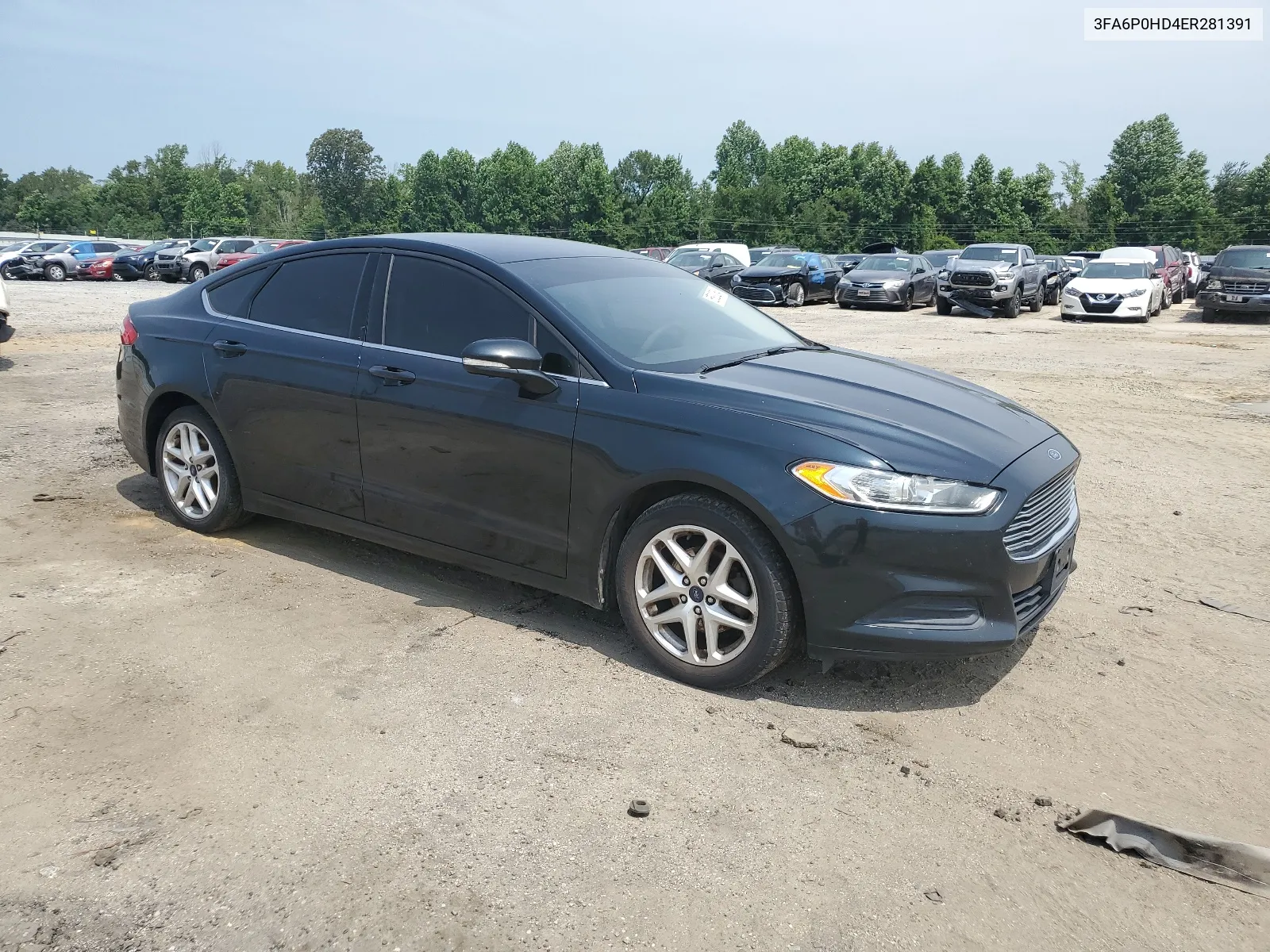 3FA6P0HD4ER281391 2014 Ford Fusion Se