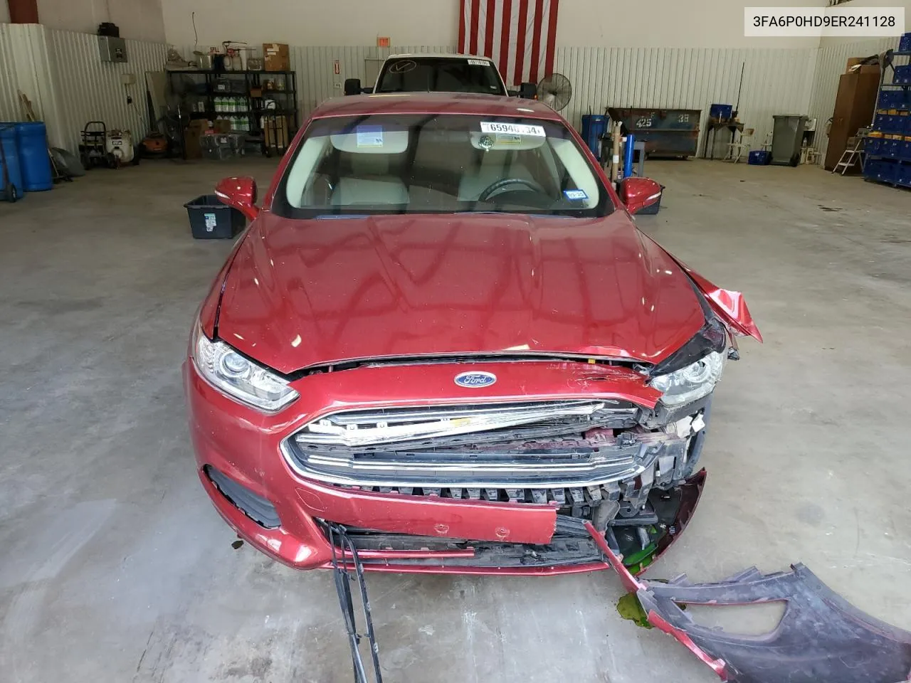 2014 Ford Fusion Se VIN: 3FA6P0HD9ER241128 Lot: 65940134