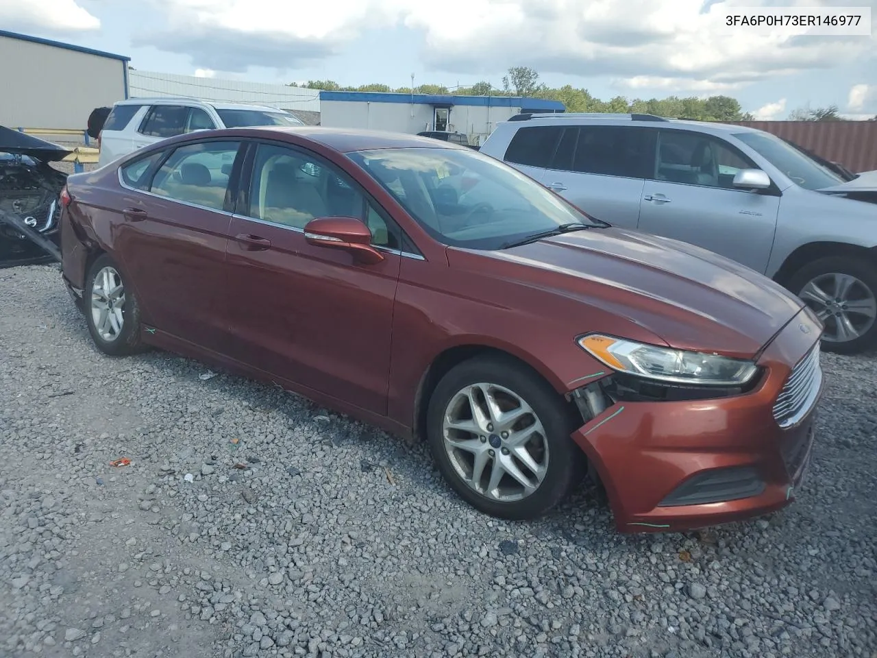 2014 Ford Fusion Se VIN: 3FA6P0H73ER146977 Lot: 66136604