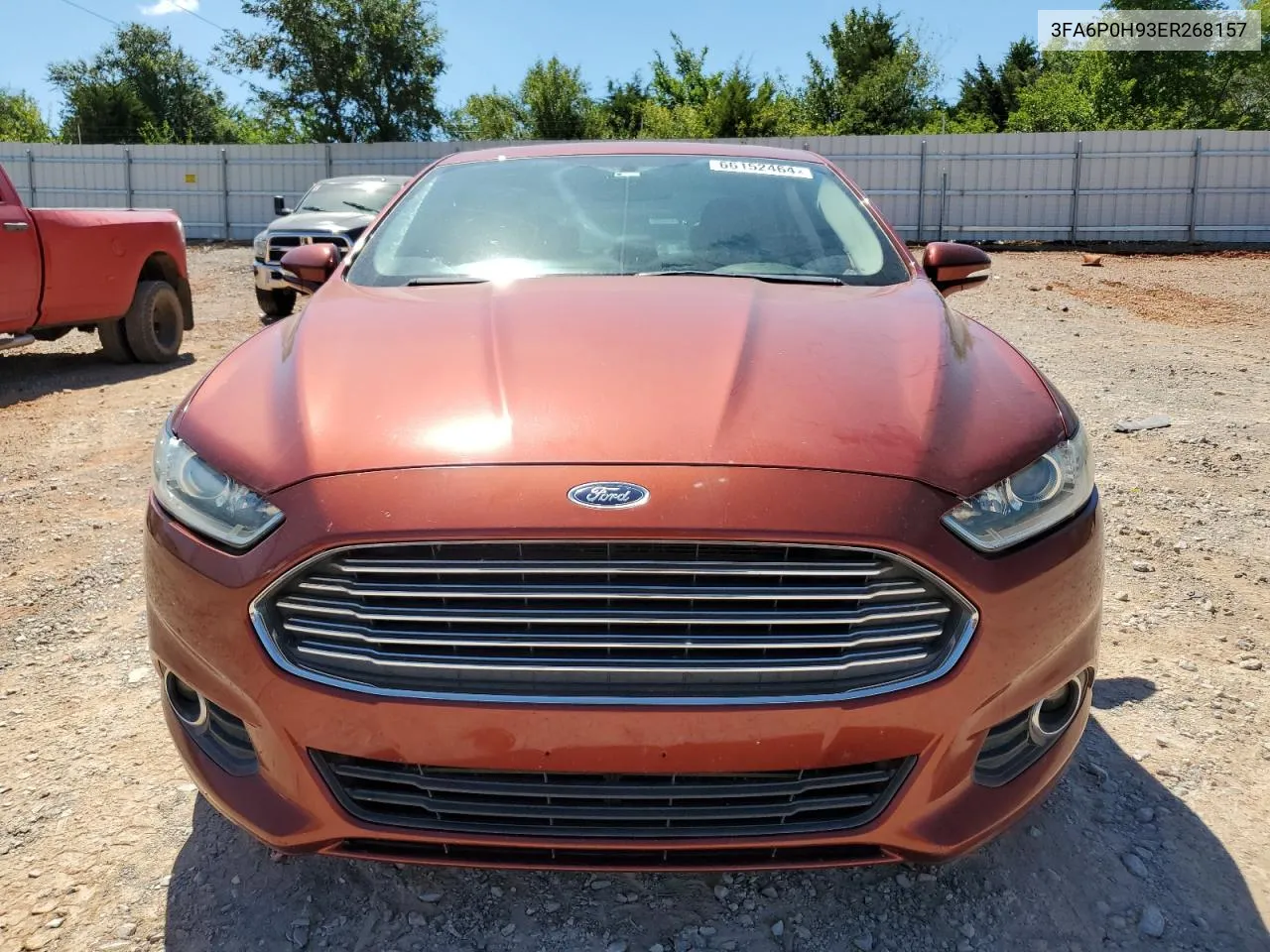 3FA6P0H93ER268157 2014 Ford Fusion Se