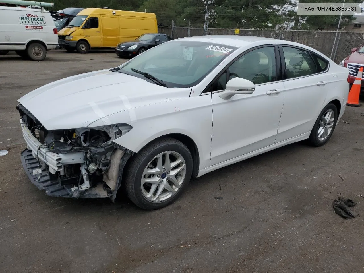 1FA6P0H74E5389331 2014 Ford Fusion Se