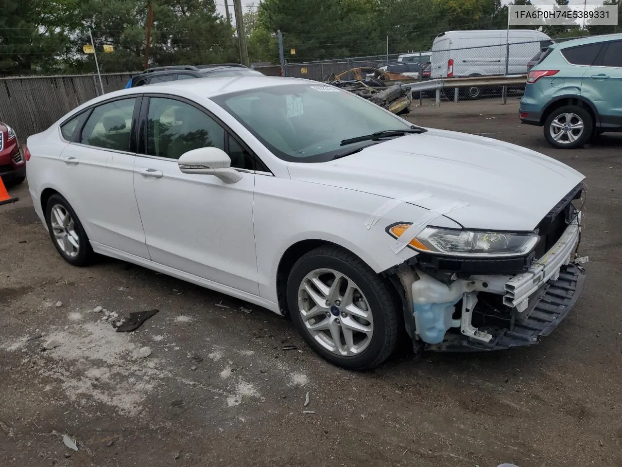 1FA6P0H74E5389331 2014 Ford Fusion Se