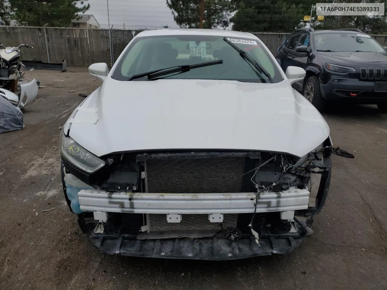 1FA6P0H74E5389331 2014 Ford Fusion Se