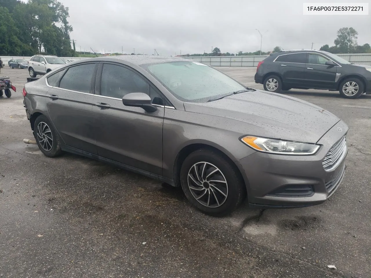 2014 Ford Fusion S VIN: 1FA6P0G72E5372271 Lot: 66385384