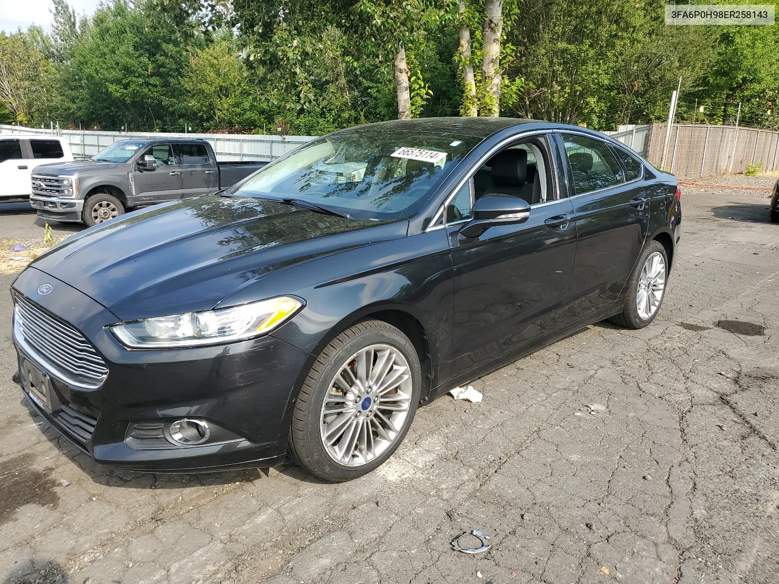 3FA6P0H98ER258143 2014 Ford Fusion Se