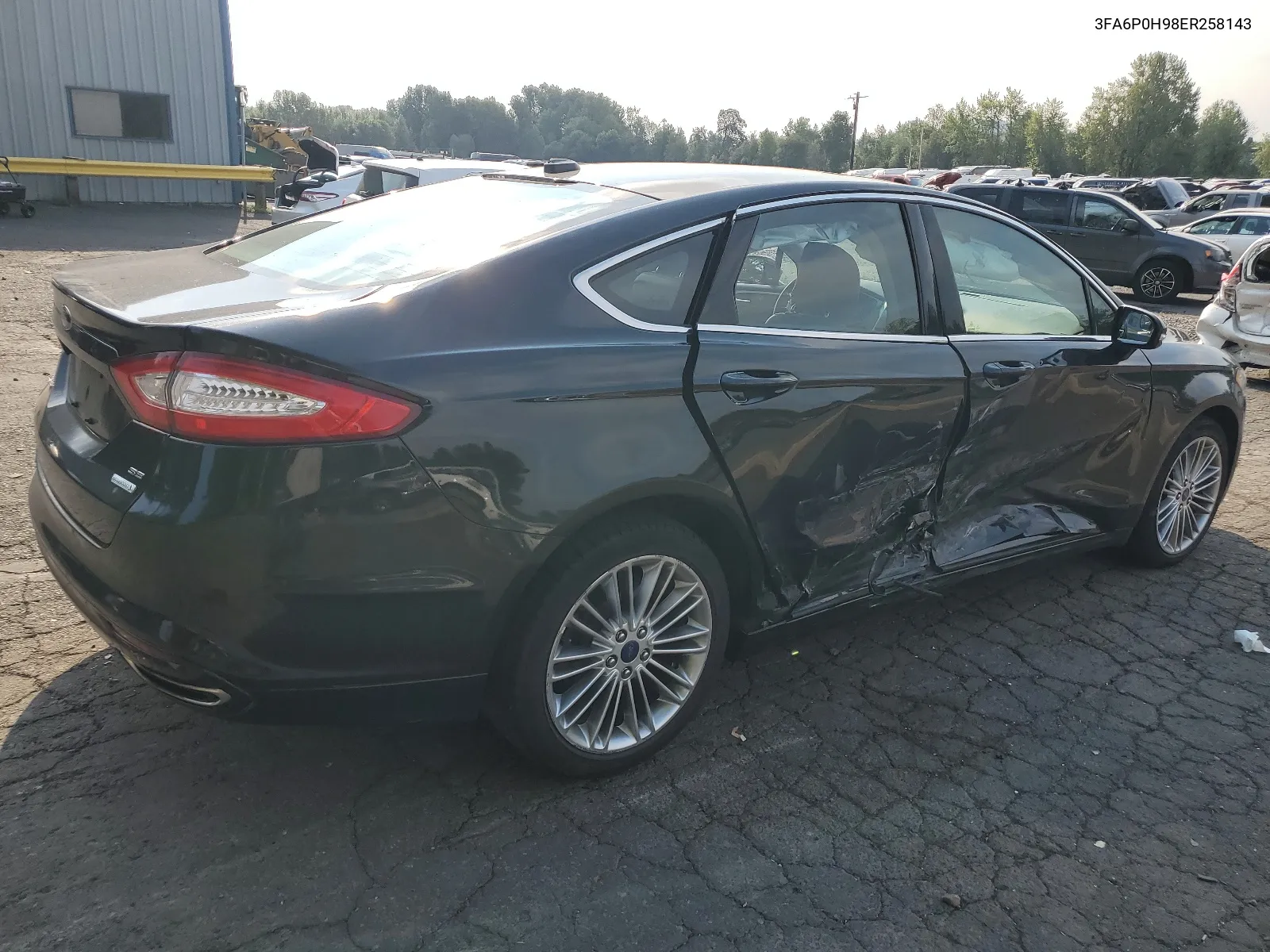 3FA6P0H98ER258143 2014 Ford Fusion Se