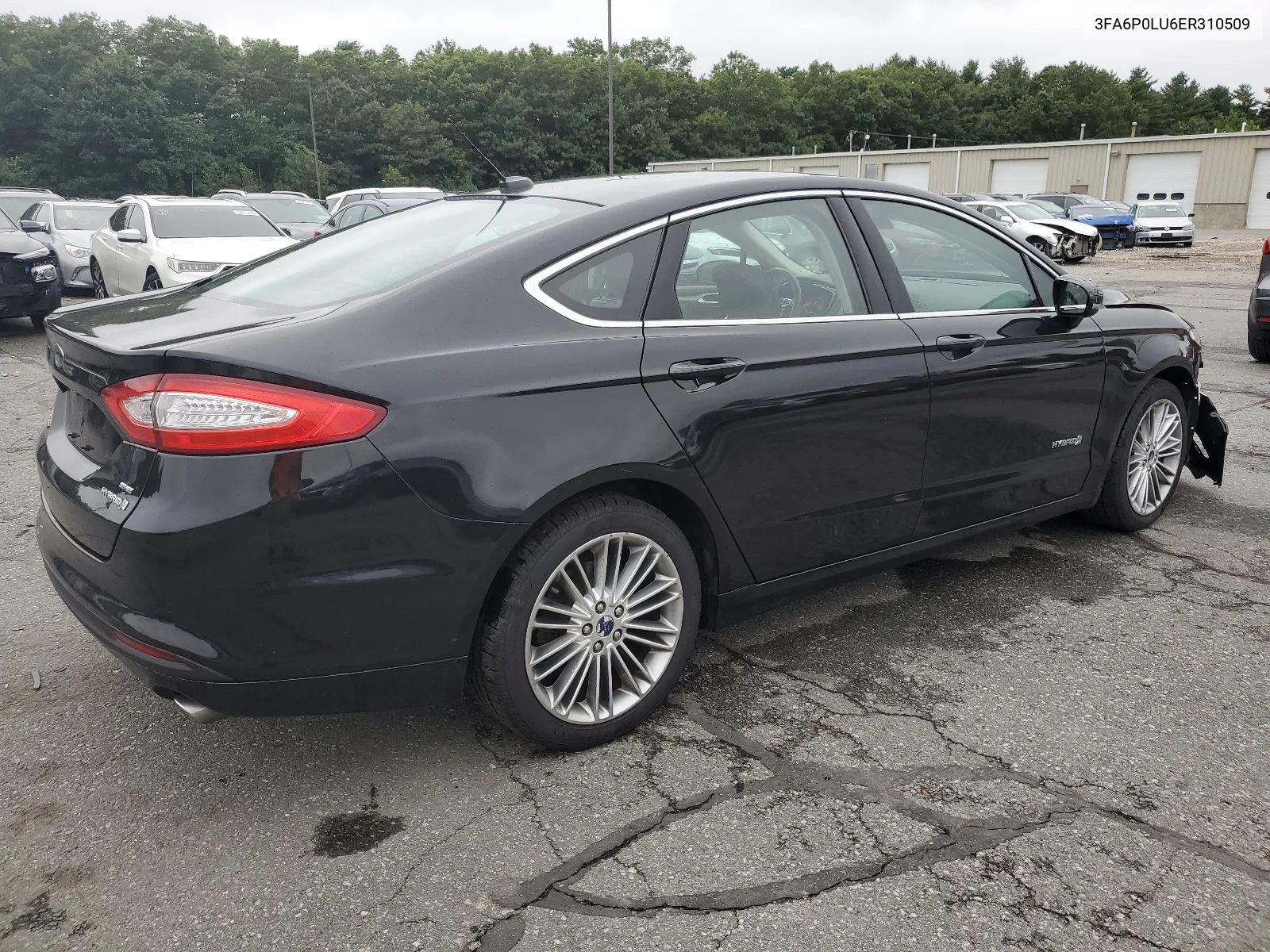 3FA6P0LU6ER310509 2014 Ford Fusion Se Hybrid