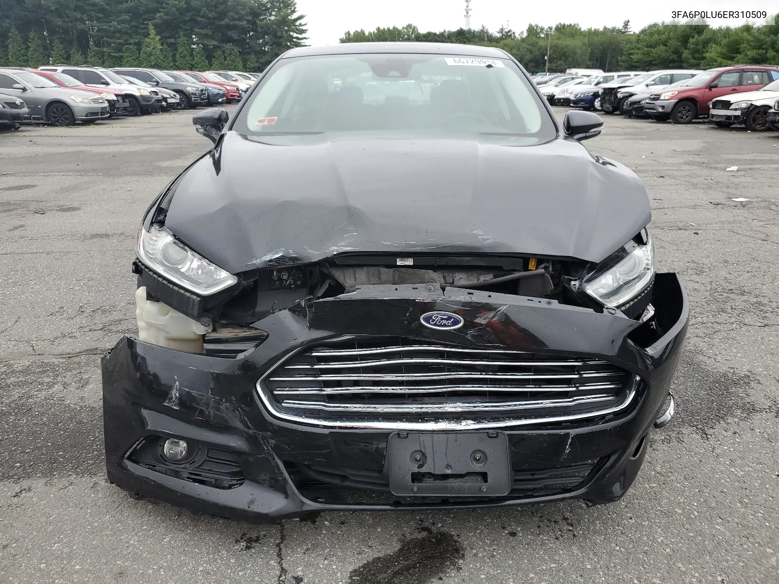 3FA6P0LU6ER310509 2014 Ford Fusion Se Hybrid