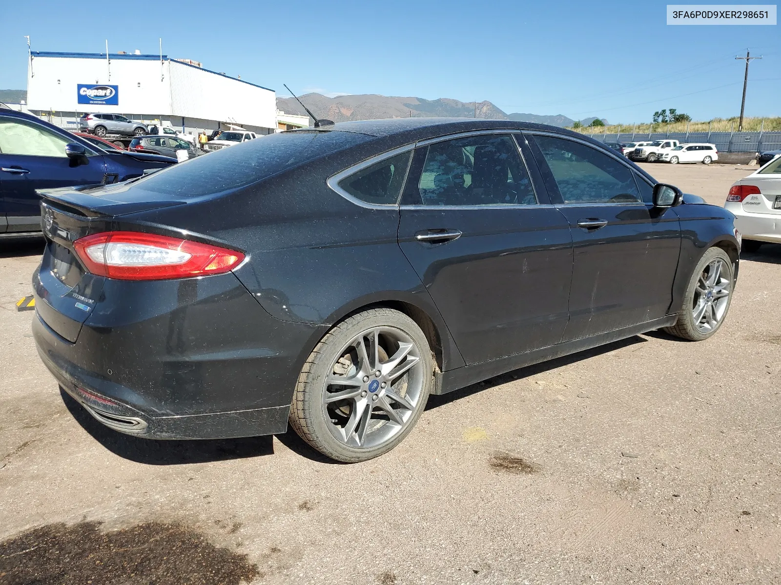 3FA6P0D9XER298651 2014 Ford Fusion Titanium