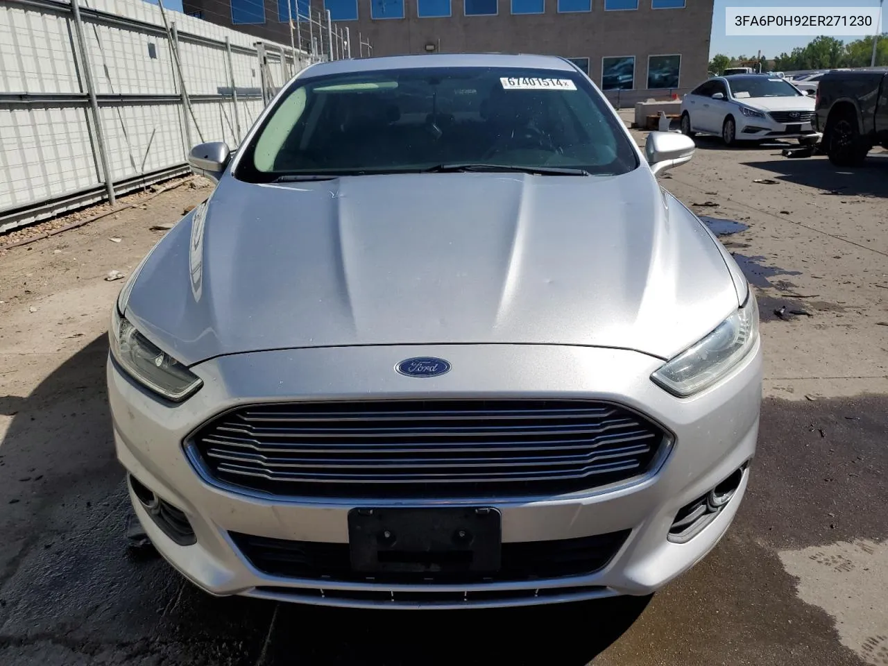 3FA6P0H92ER271230 2014 Ford Fusion Se