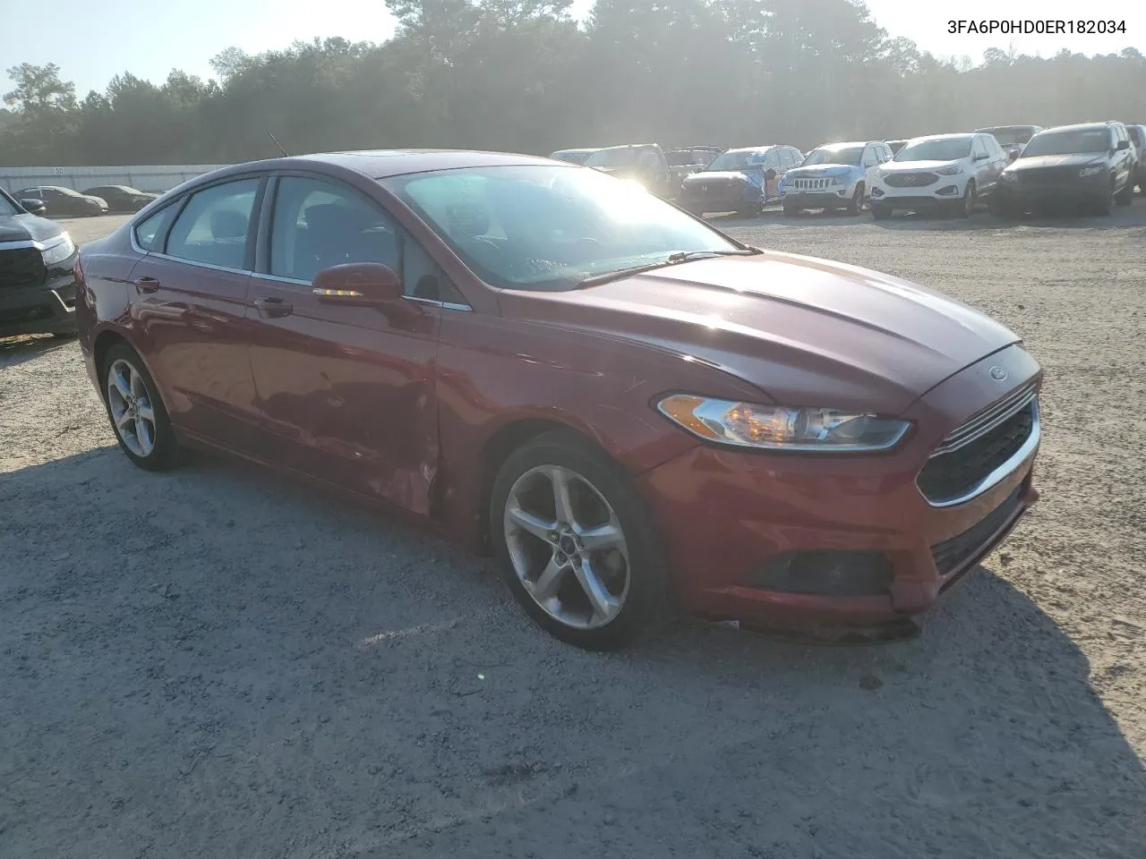 2014 Ford Fusion Se VIN: 3FA6P0HD0ER182034 Lot: 67563954