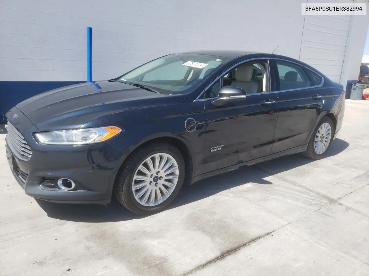 2014 Ford Fusion Titanium Phev VIN: 3FA6P0SU1ER382994 Lot: 67571124