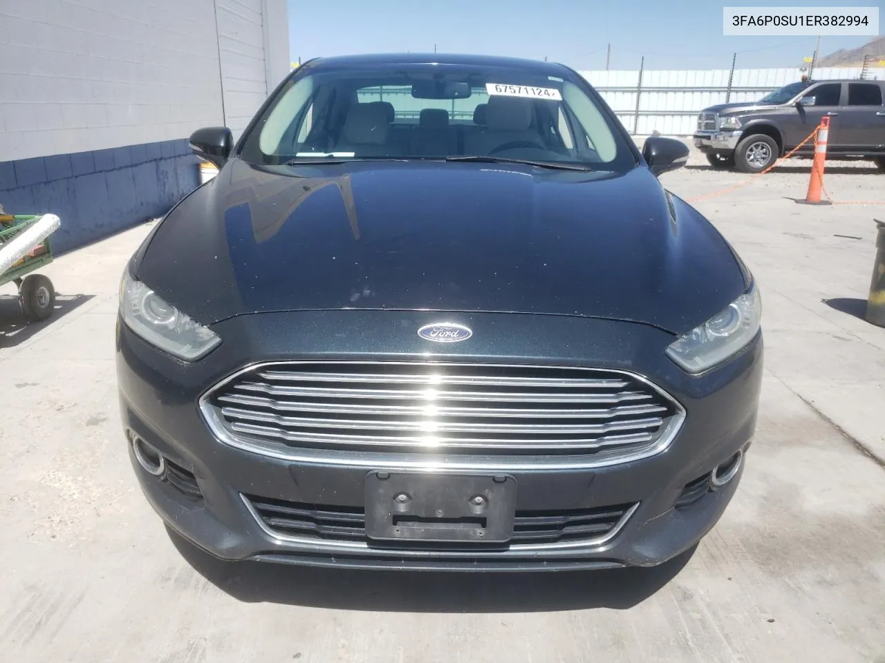 2014 Ford Fusion Titanium Phev VIN: 3FA6P0SU1ER382994 Lot: 67571124