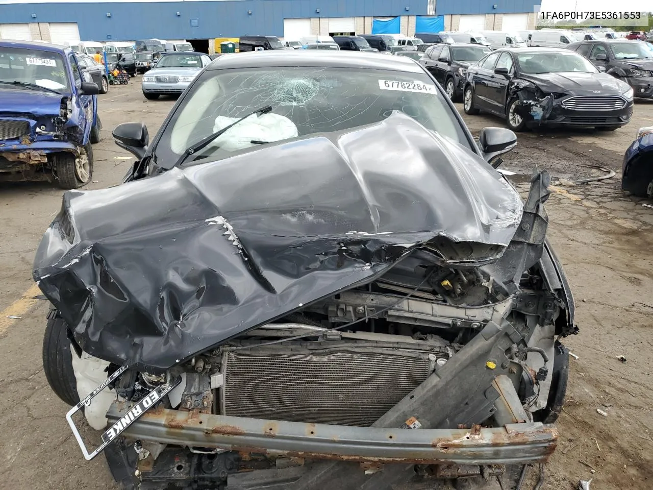 1FA6P0H73E5361553 2014 Ford Fusion Se