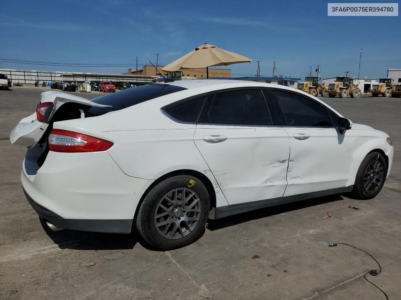 3FA6P0G75ER394780 2014 Ford Fusion S