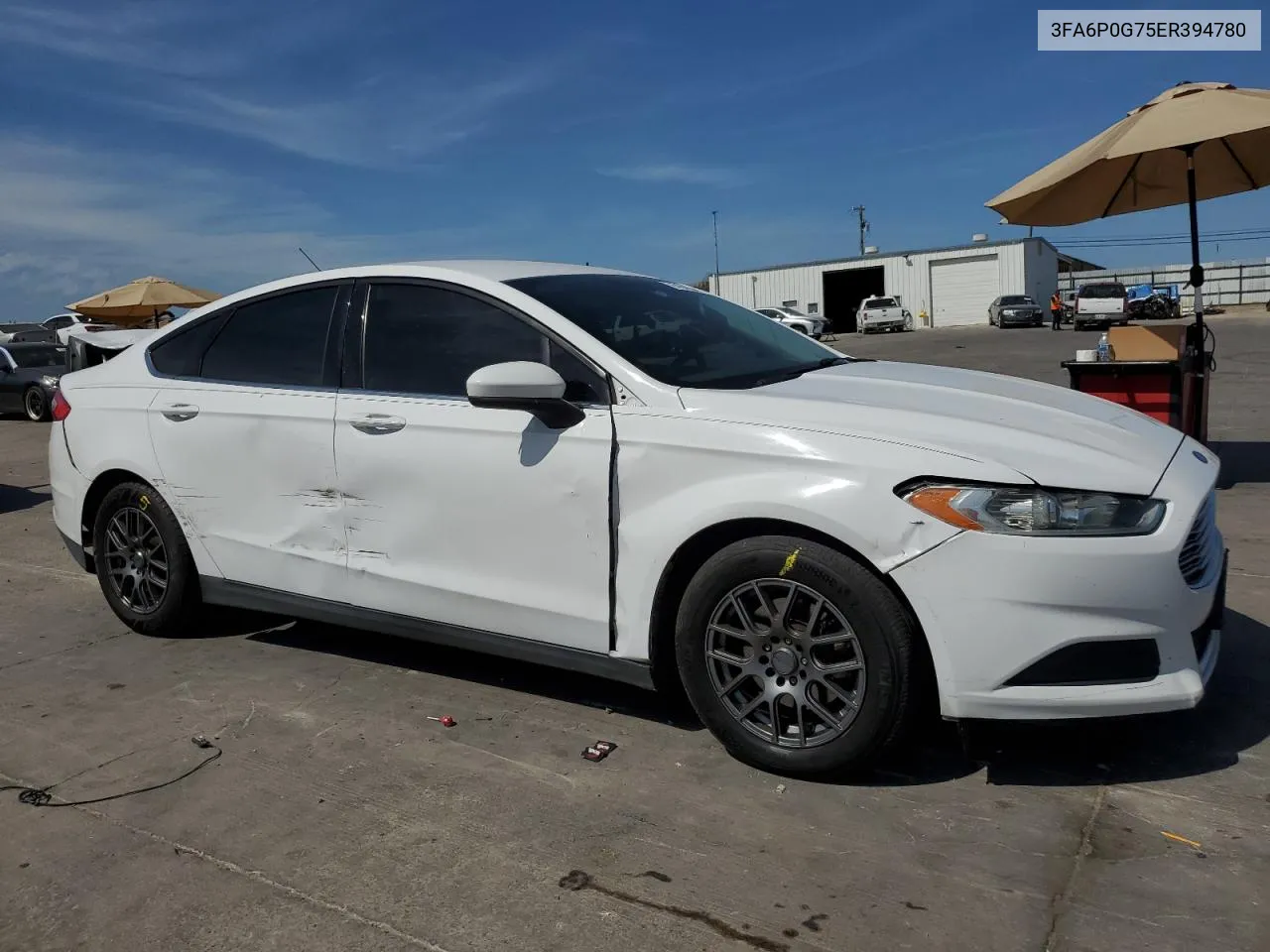 3FA6P0G75ER394780 2014 Ford Fusion S