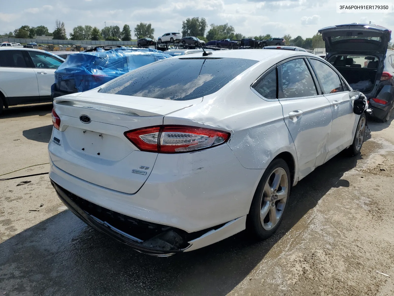 3FA6P0H91ER179350 2014 Ford Fusion Se