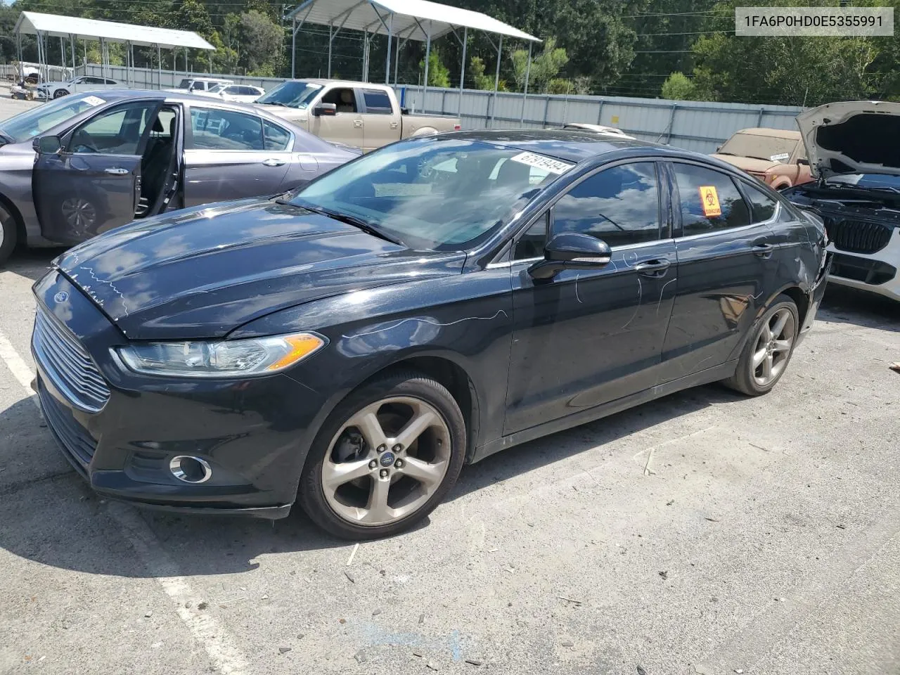 2014 Ford Fusion Se VIN: 1FA6P0HD0E5355991 Lot: 67919494