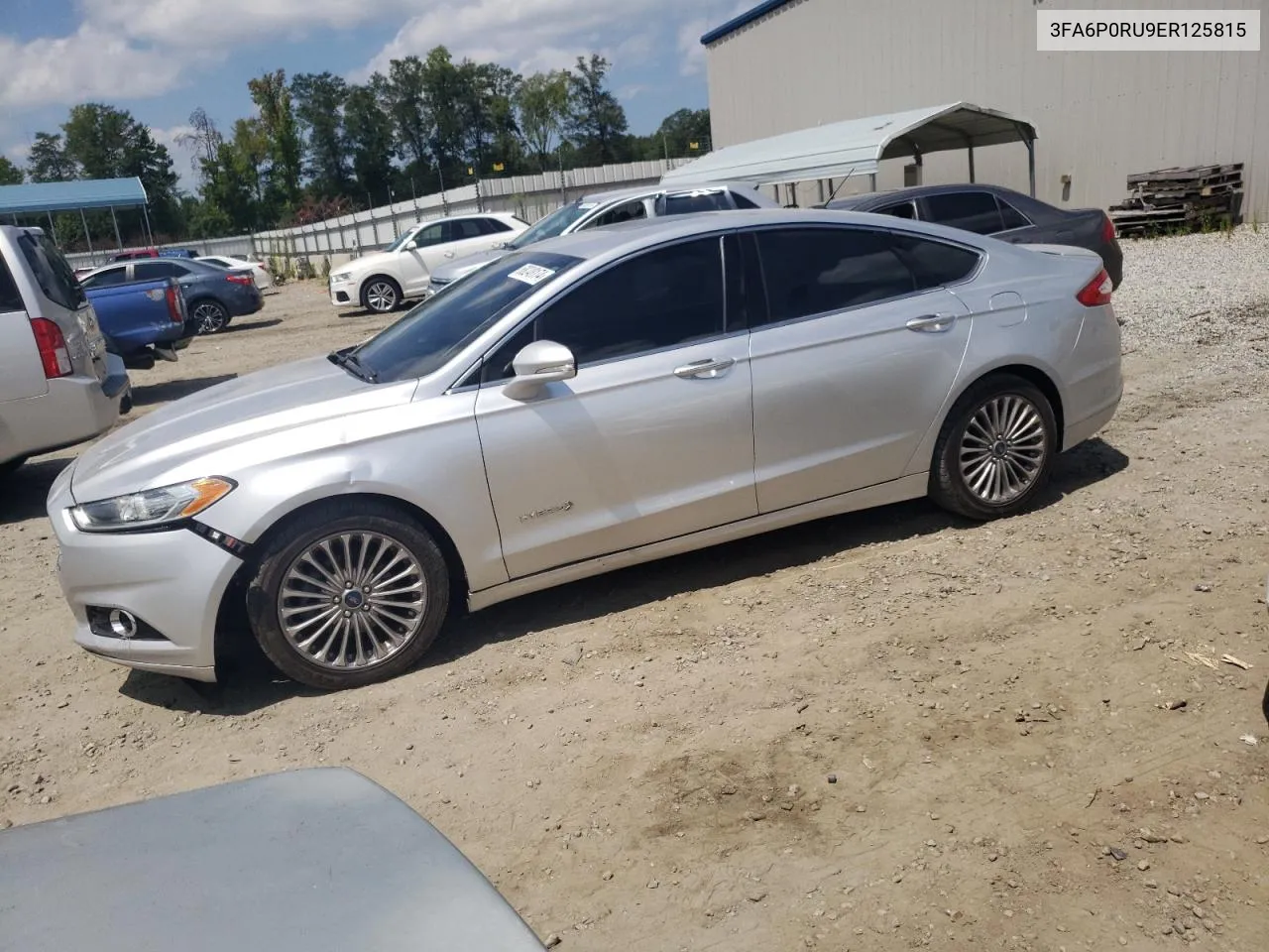 3FA6P0RU9ER125815 2014 Ford Fusion Titanium Hev