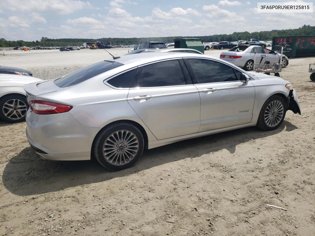 3FA6P0RU9ER125815 2014 Ford Fusion Titanium Hev