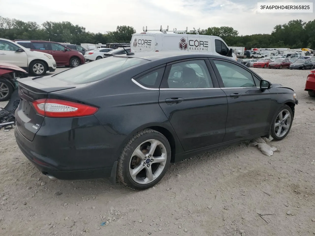 2014 Ford Fusion Se VIN: 3FA6P0HD4ER365825 Lot: 68478324