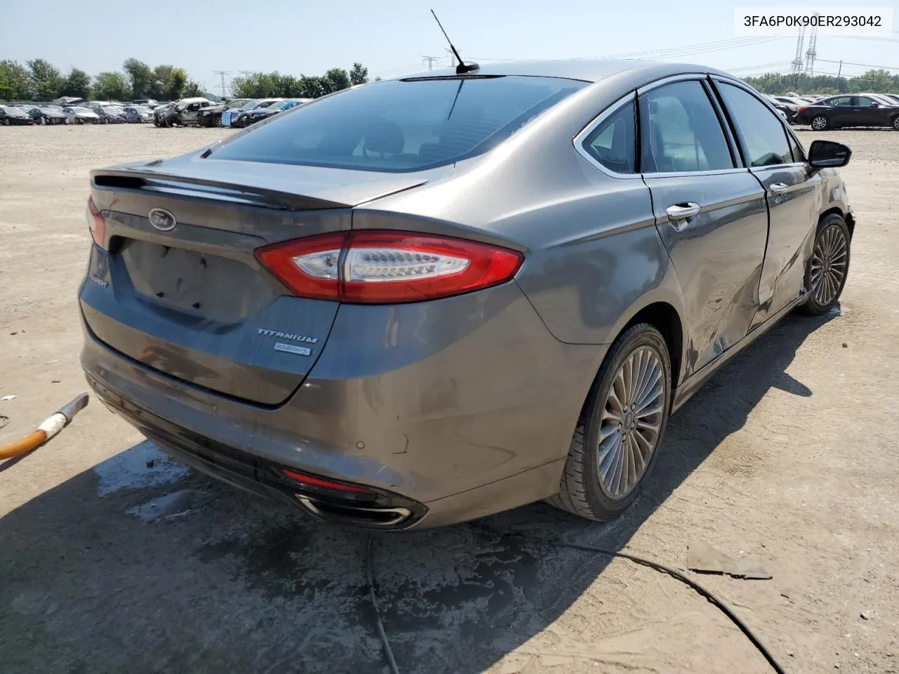 3FA6P0K90ER293042 2014 Ford Fusion Titanium