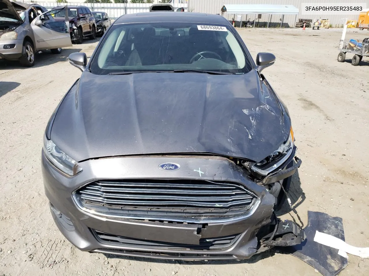 2014 Ford Fusion Se VIN: 3FA6P0H95ER235483 Lot: 68693864