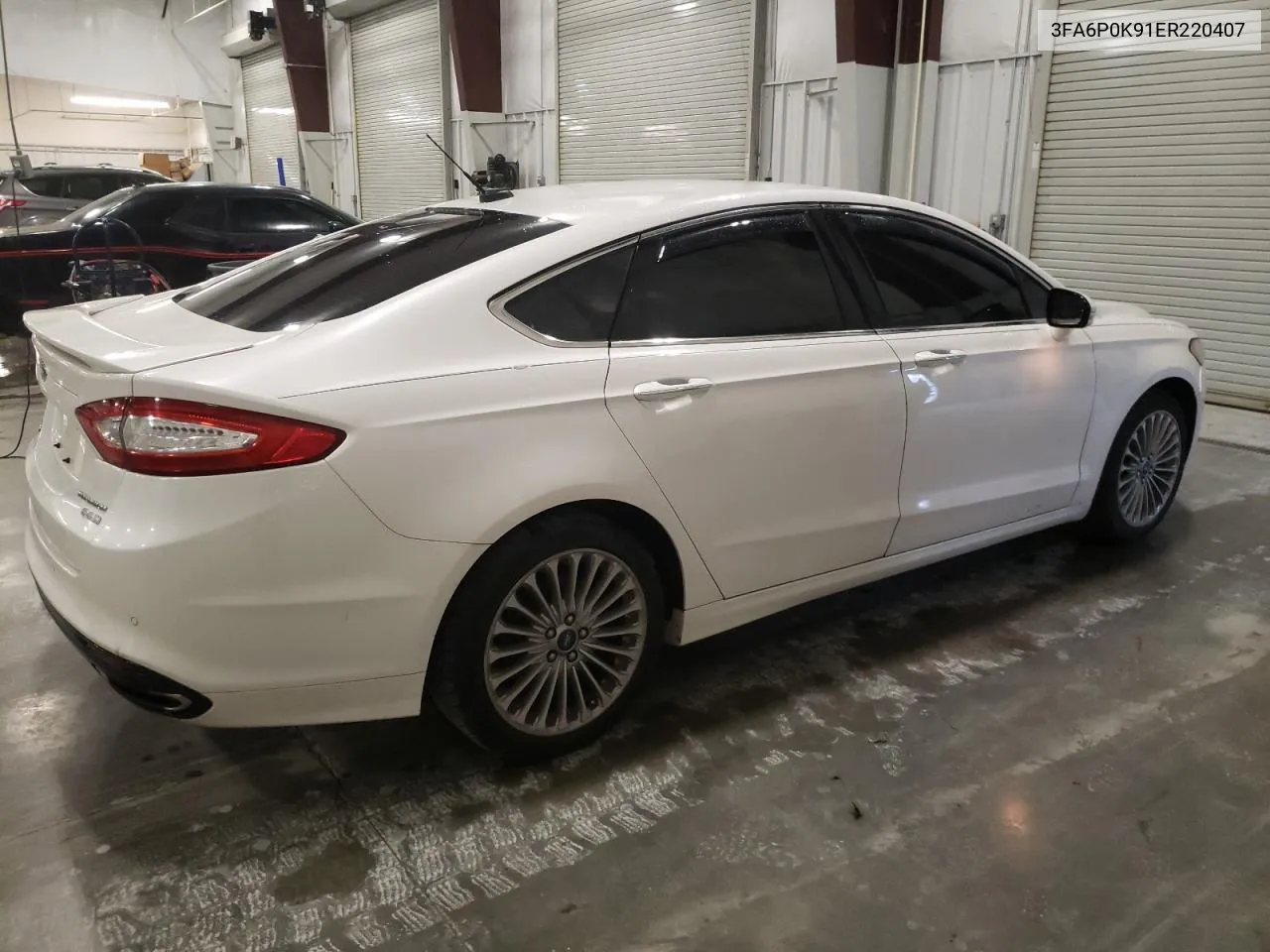 2014 Ford Fusion Titanium VIN: 3FA6P0K91ER220407 Lot: 68712874