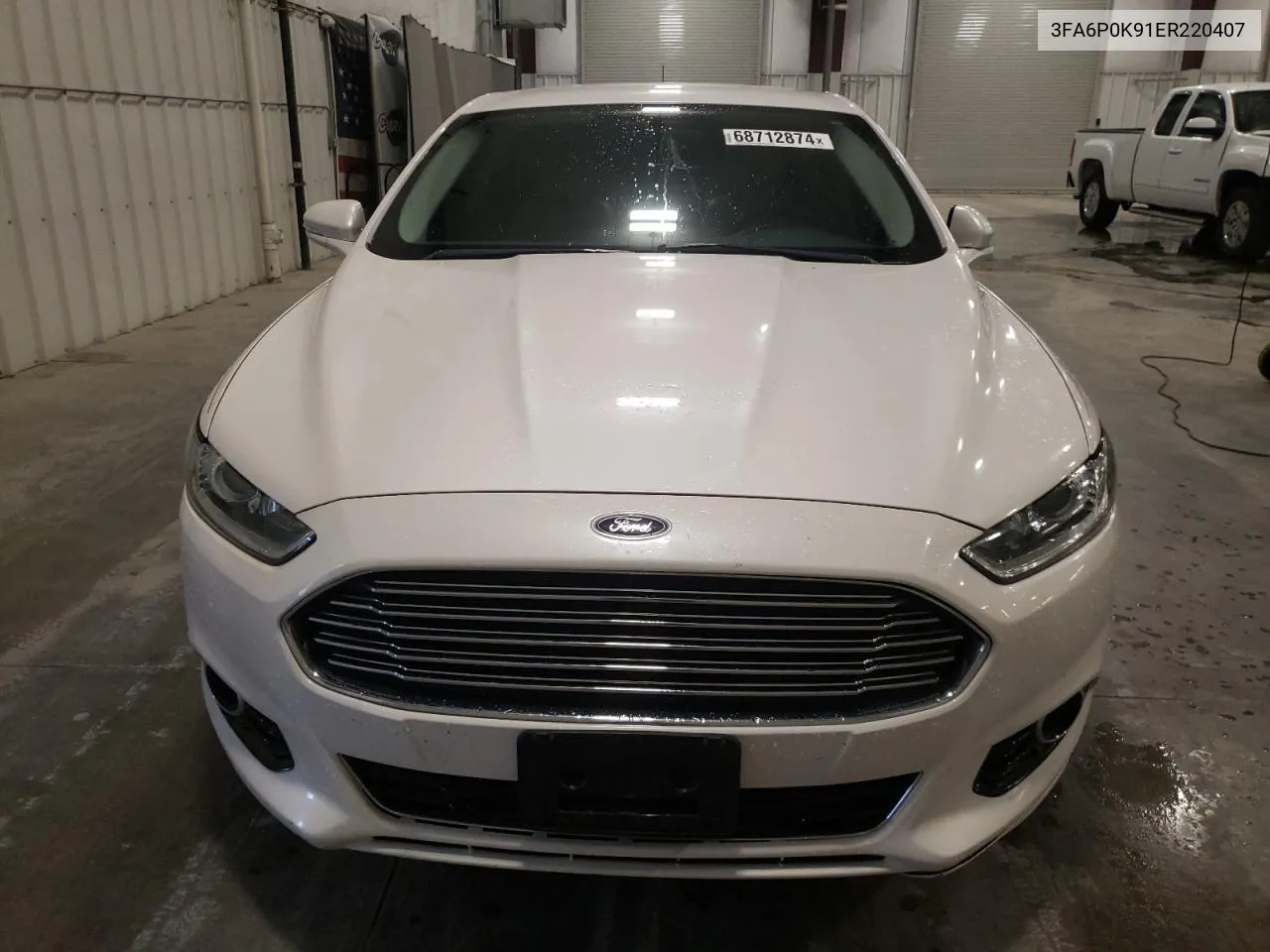 2014 Ford Fusion Titanium VIN: 3FA6P0K91ER220407 Lot: 68712874