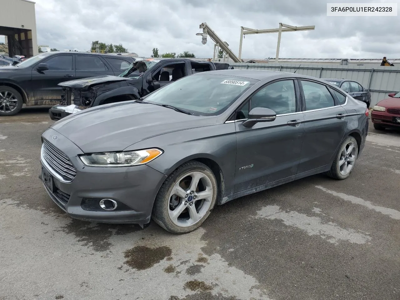 3FA6P0LU1ER242328 2014 Ford Fusion Se Hybrid