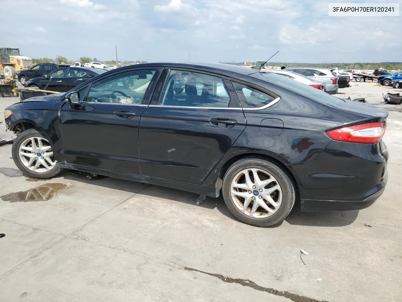 2014 Ford Fusion Se VIN: 3FA6P0H70ER120241 Lot: 69026024