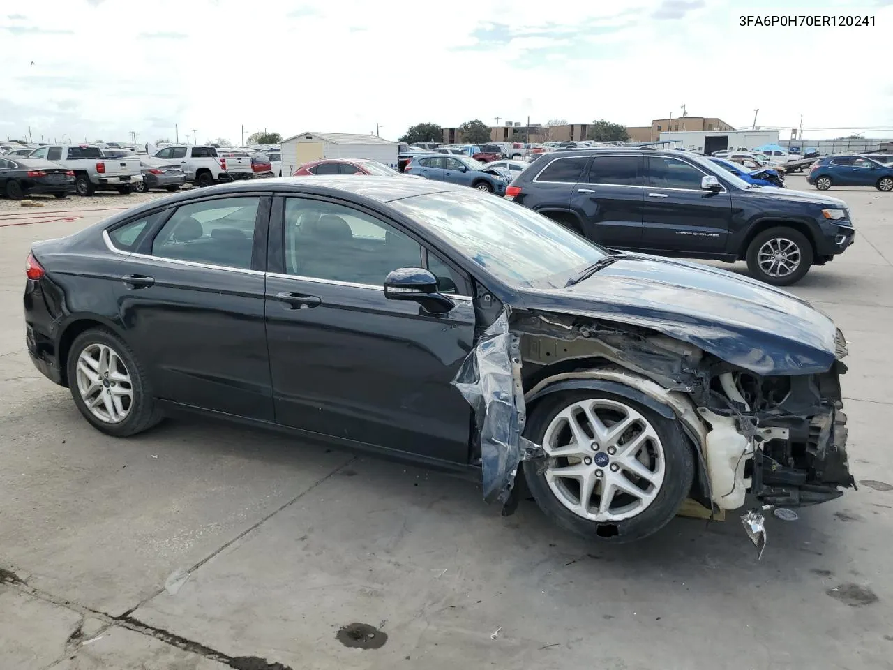 2014 Ford Fusion Se VIN: 3FA6P0H70ER120241 Lot: 69026024