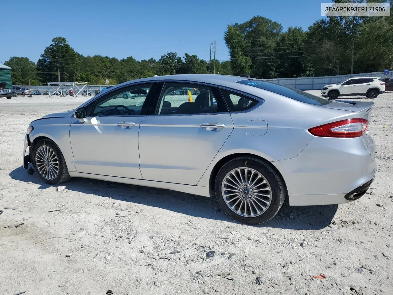 2014 Ford Fusion Titanium VIN: 3FA6P0K93ER171906 Lot: 69134564