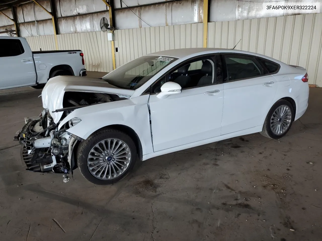 3FA6P0K9XER322224 2014 Ford Fusion Titanium