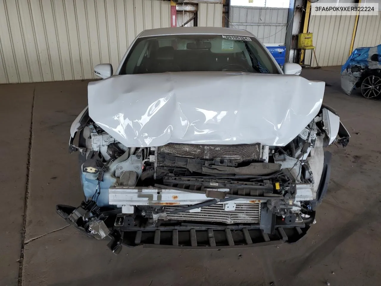 2014 Ford Fusion Titanium VIN: 3FA6P0K9XER322224 Lot: 69195764