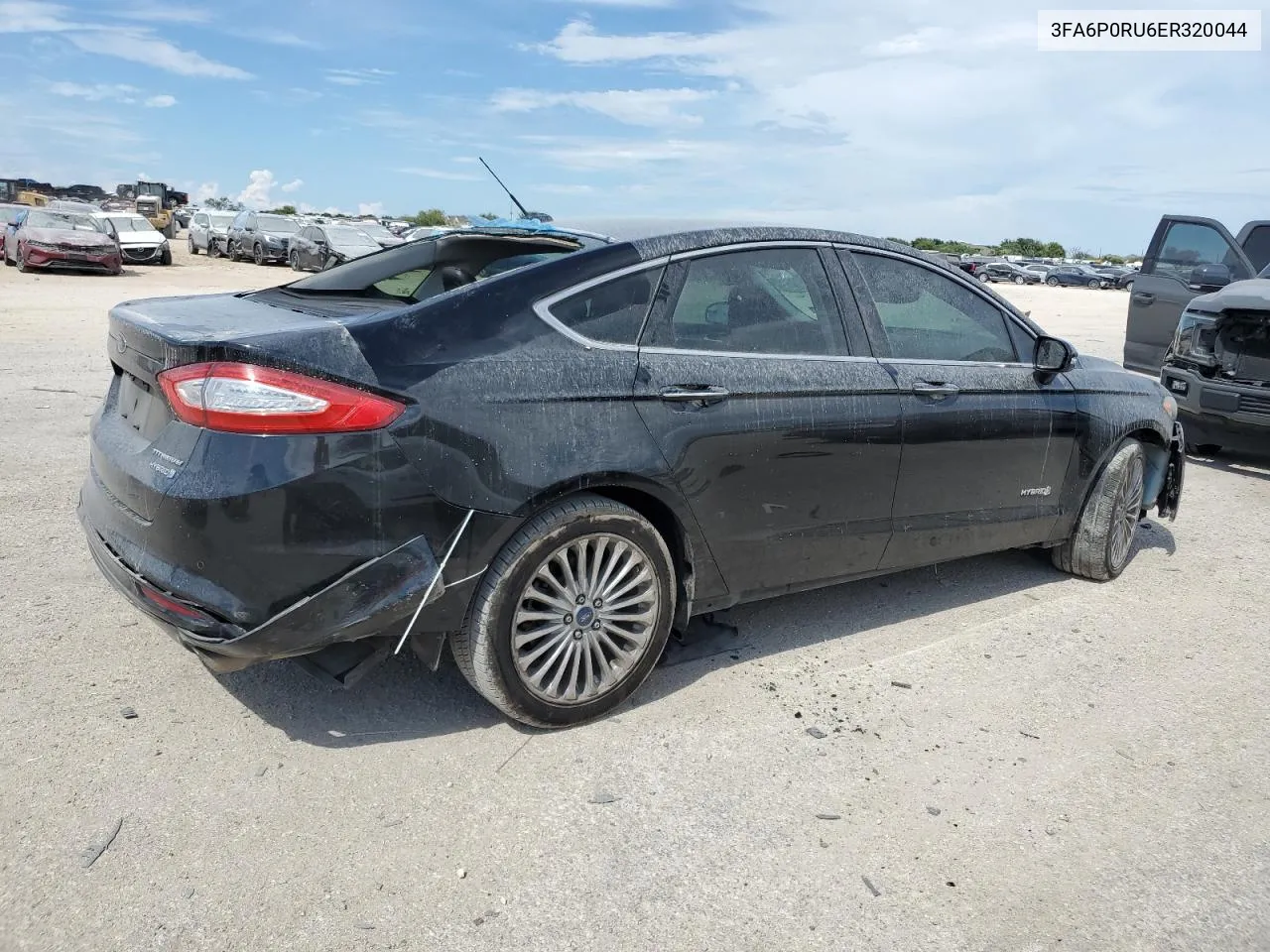 2014 Ford Fusion Titanium Hev VIN: 3FA6P0RU6ER320044 Lot: 69376814