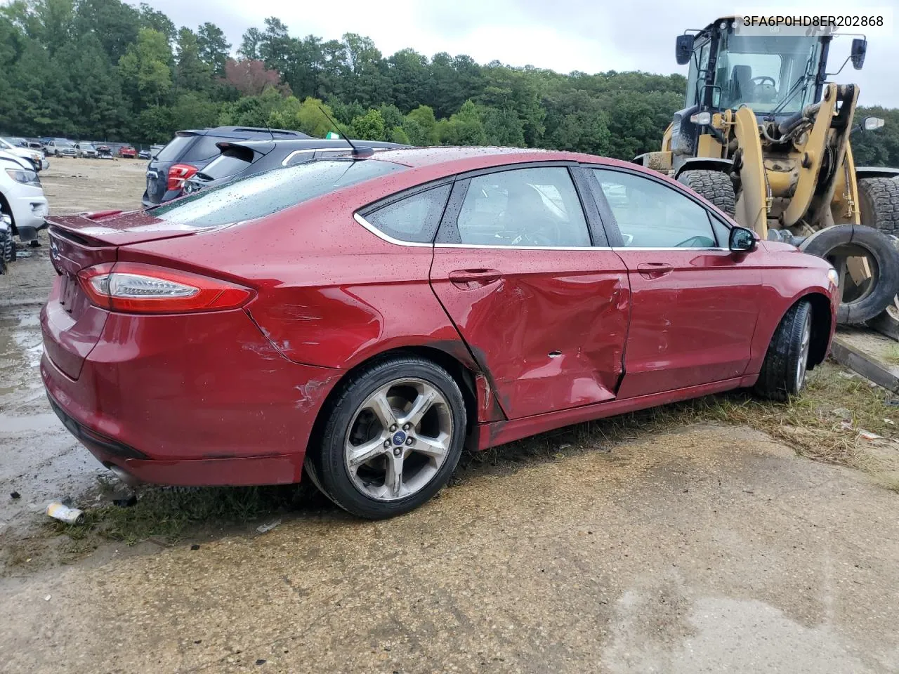 2014 Ford Fusion Se VIN: 3FA6P0HD8ER202868 Lot: 69432744