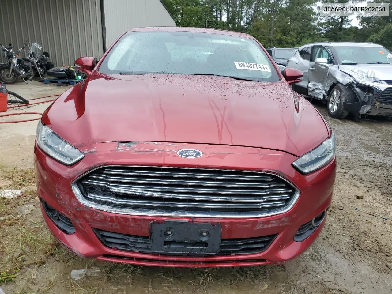 3FA6P0HD8ER202868 2014 Ford Fusion Se