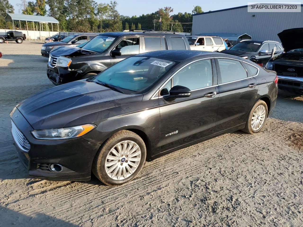 3FA6P0LU8ER173203 2014 Ford Fusion Se Hybrid