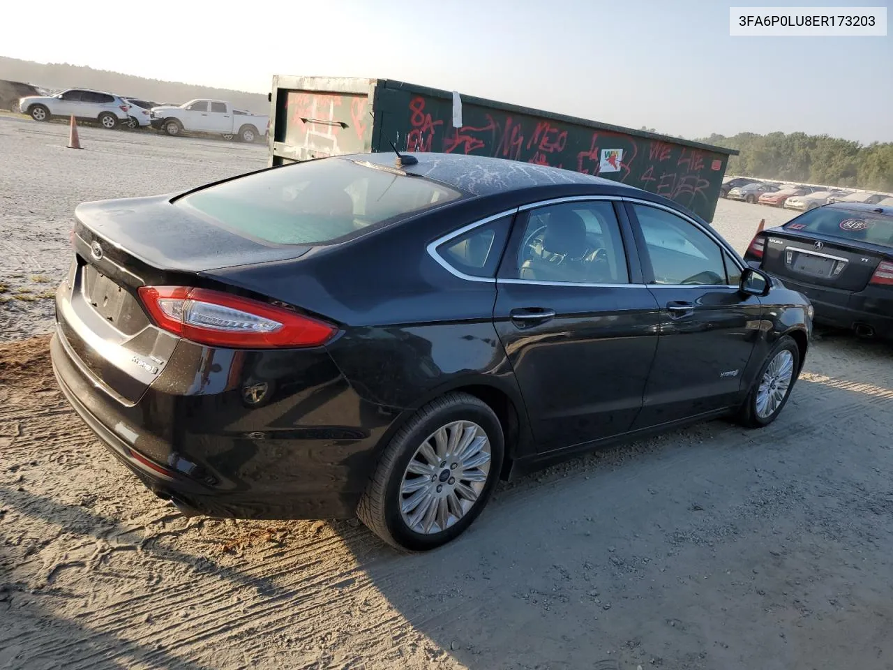 2014 Ford Fusion Se Hybrid VIN: 3FA6P0LU8ER173203 Lot: 69524204