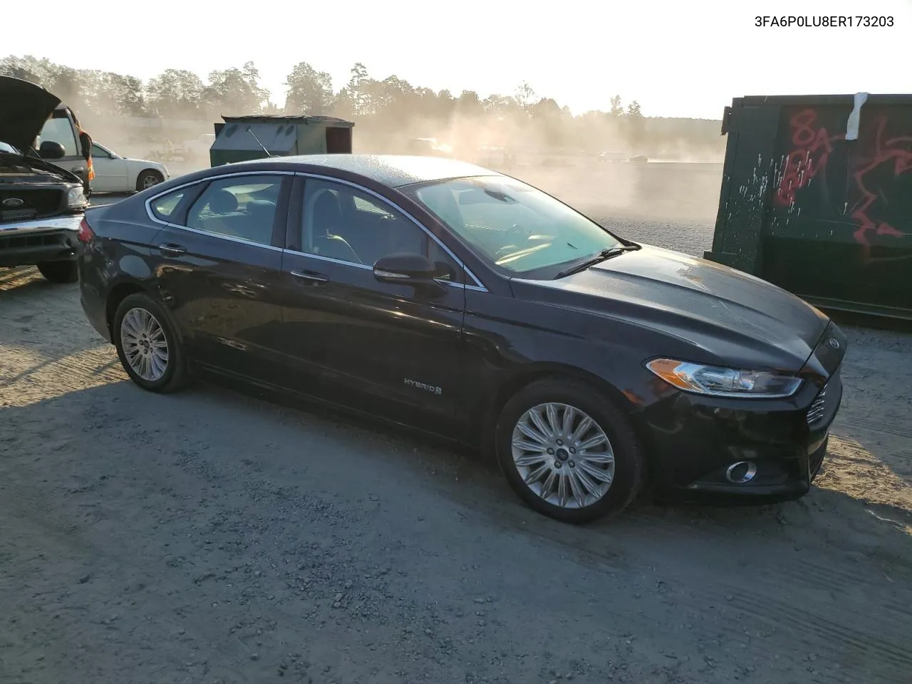 3FA6P0LU8ER173203 2014 Ford Fusion Se Hybrid