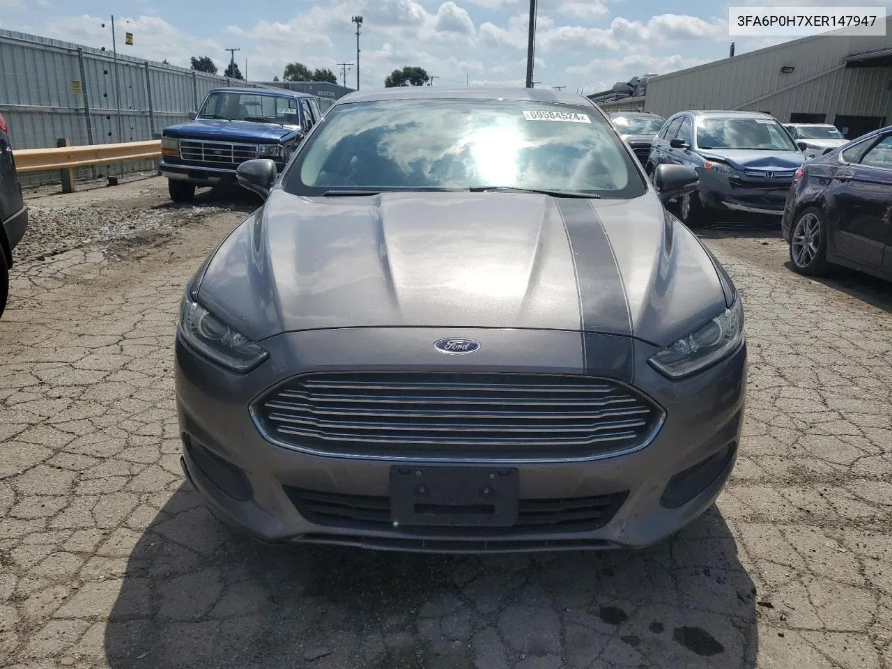 3FA6P0H7XER147947 2014 Ford Fusion Se