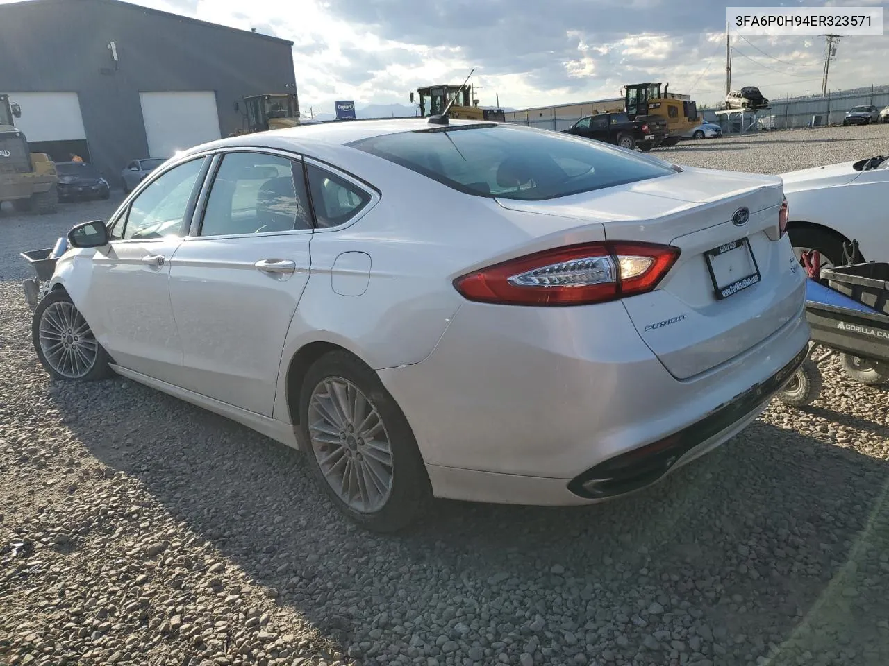 2014 Ford Fusion Se VIN: 3FA6P0H94ER323571 Lot: 69630574