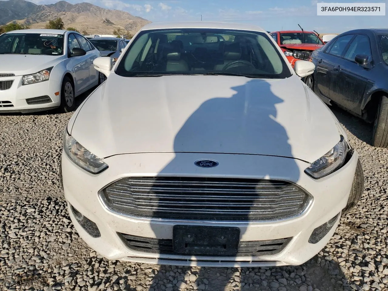 2014 Ford Fusion Se VIN: 3FA6P0H94ER323571 Lot: 69630574