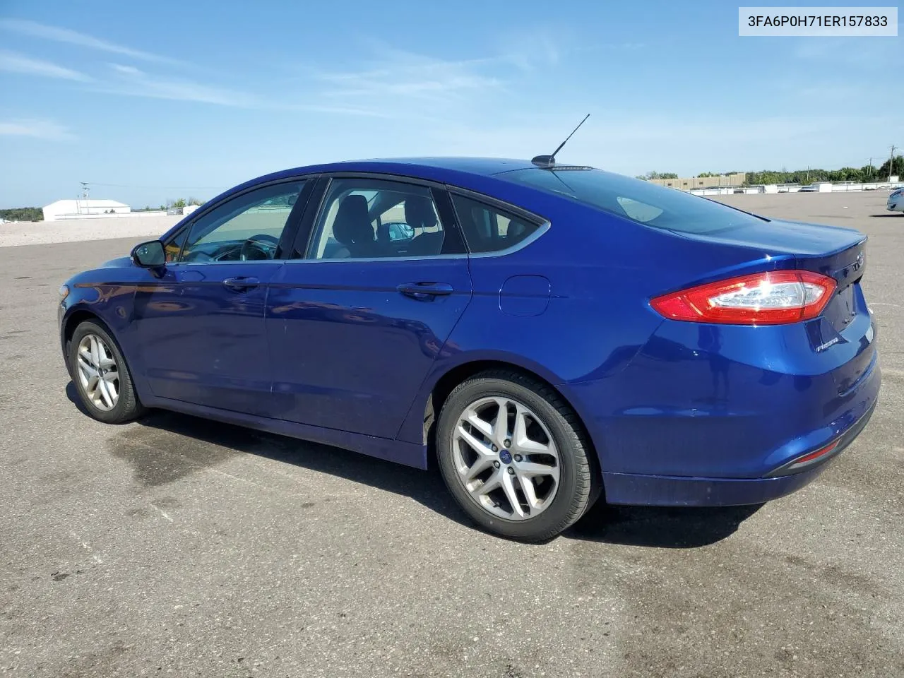 2014 Ford Fusion Se VIN: 3FA6P0H71ER157833 Lot: 69654444