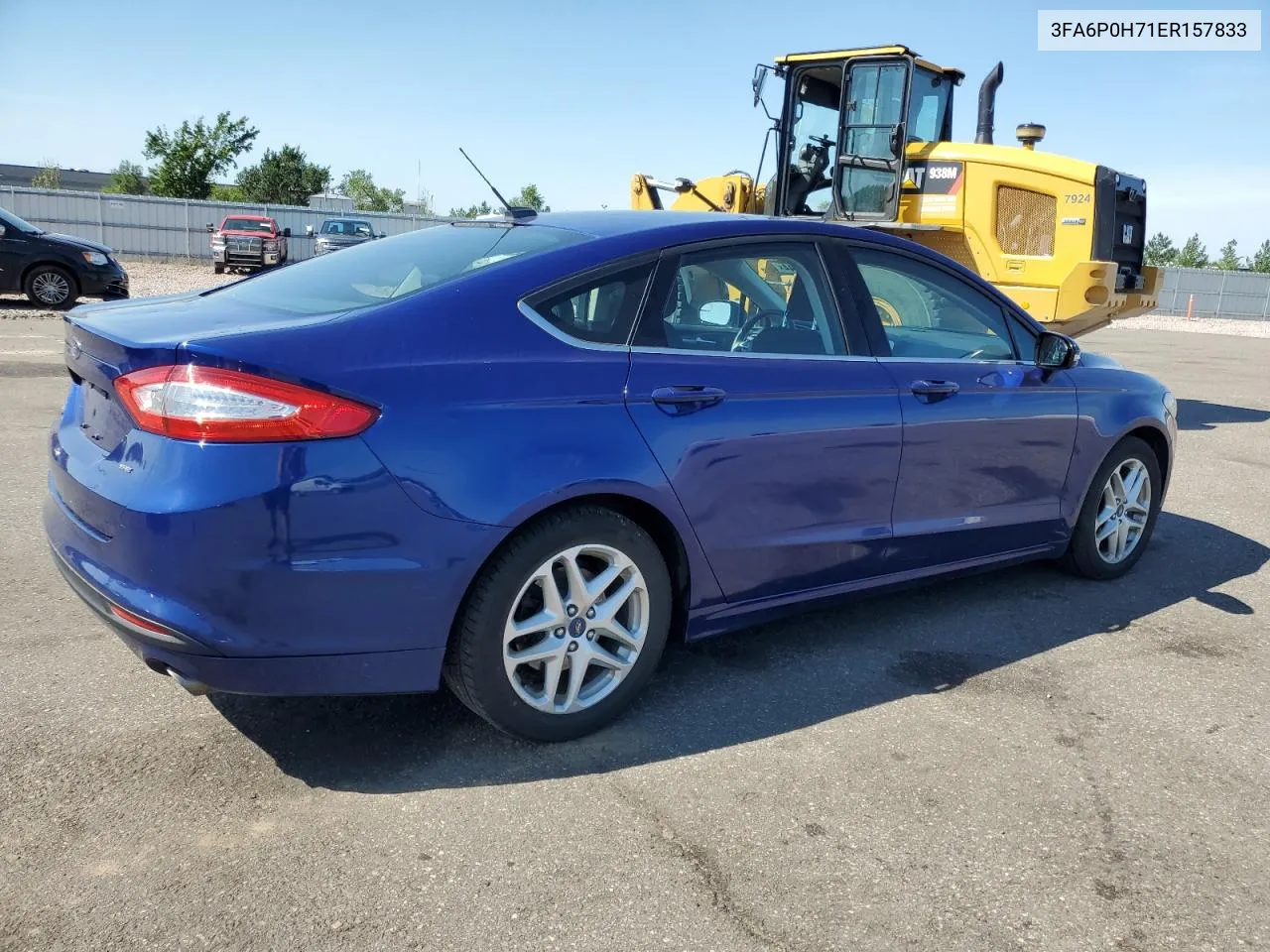 2014 Ford Fusion Se VIN: 3FA6P0H71ER157833 Lot: 69654444