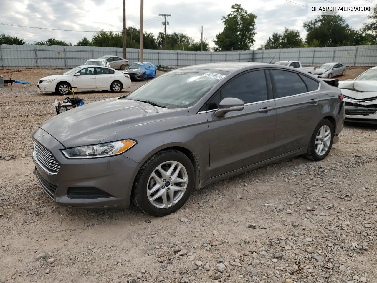 3FA6P0H74ER390900 2014 Ford Fusion Se